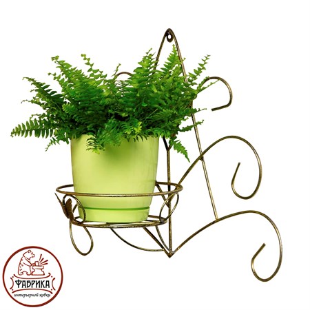 Кованая подставка для цветка 