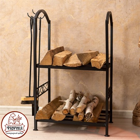 кованая дровница 500-96