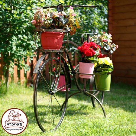 Подставка для цветов Велосипед 53-603