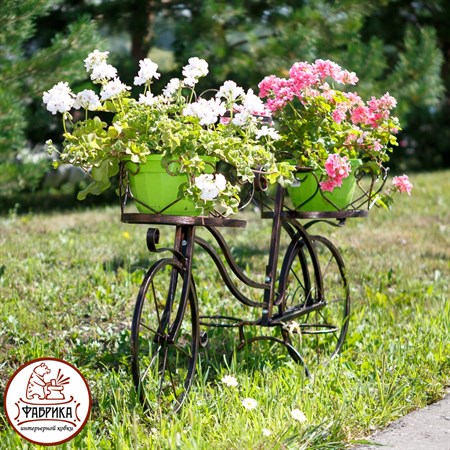 Подставка для цветов Велосипед 53-650R