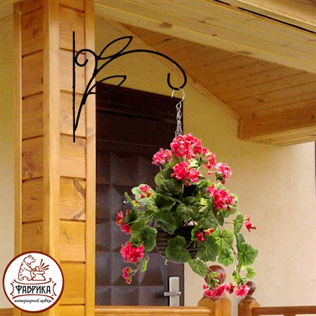 Кронштейн для цветов кованый 52-038
