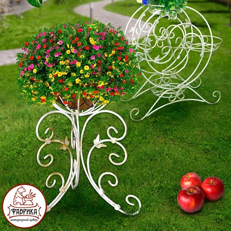 кованая подставка для цветов 14-231