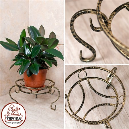 Кованая подставка для цветов 70-151