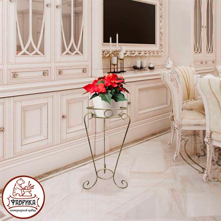 Кованая подставка для цветов 10-201