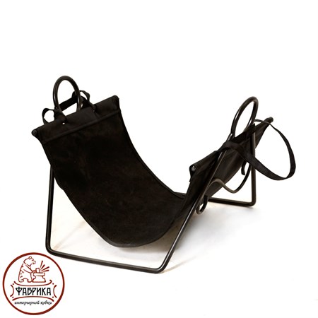 Дровница кованая с чехлом 