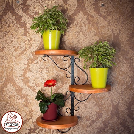 Кованая подставка для цветов 13-203