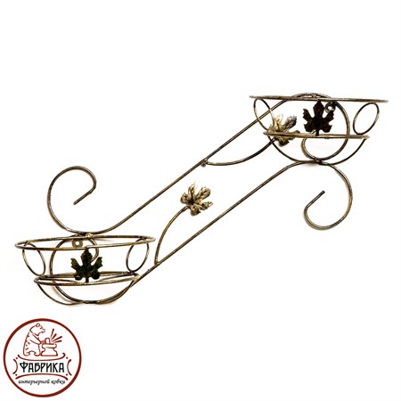 Подставка для цветов 15-102 настенная - фото 12173
