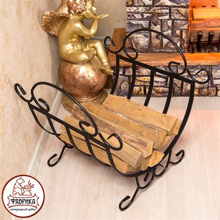 Кованая дровница 500-48