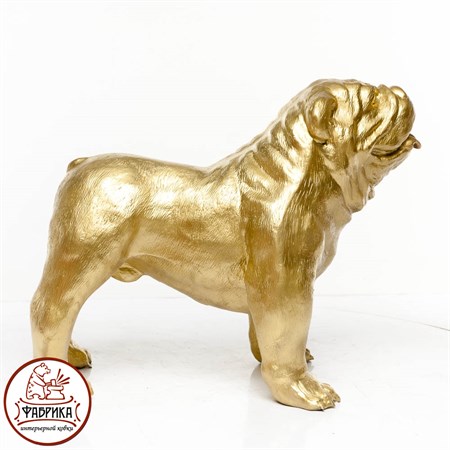 Интерьерная фигура бульдог