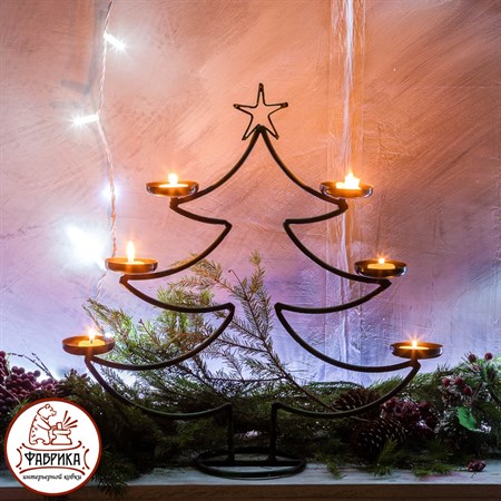 Кованый подсвечник