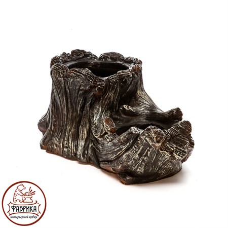 Кашпо для цветов Пень 