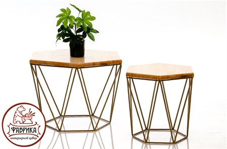 Журнальный столик лофт