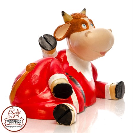 Фигура садовая Корова F08692 - фото 21434