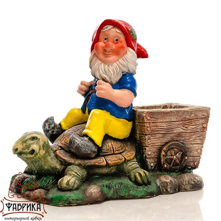 Кашпо для сада Гном F08837 - фото 22710