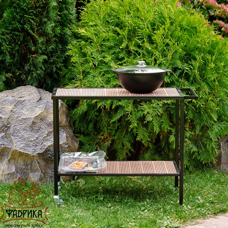 Стол передвижной металлический