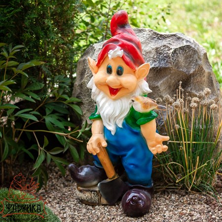Фигура садовая Гном дровосек F08049