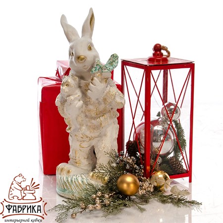 Фигура заяц интерьерная