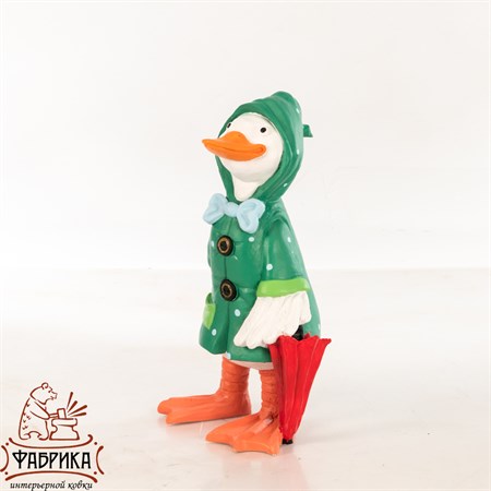 Фигура для сада утёнок