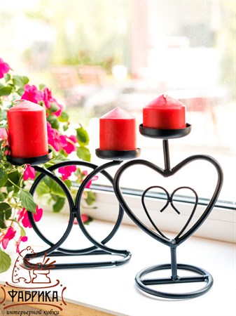 Металлические подсвечники