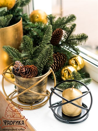 Новогодние подсвечники