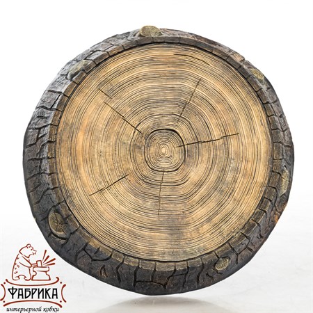Крышка люка спил дуба U09102 - фото 26649