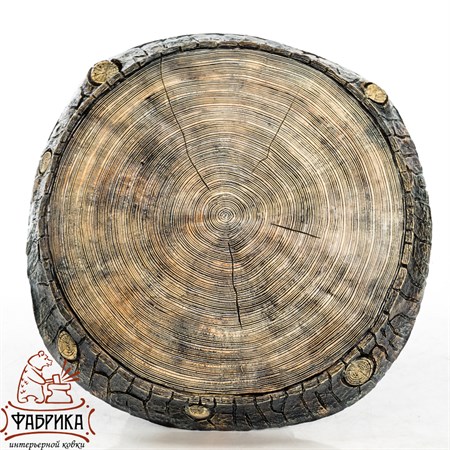 Крышка люка спил дуба U09109 - фото 26662