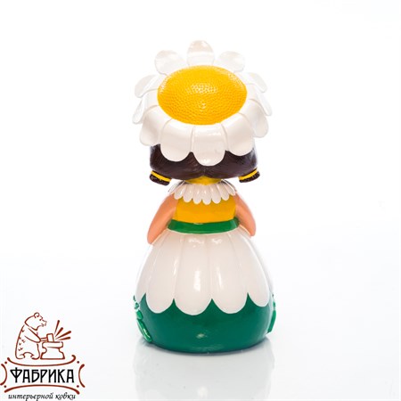 Садовая фигура Гном ромашка U09046