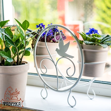 подставка для 2-х цветов