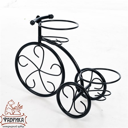 цветочница на подоконник, цв.чёрный