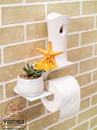 Держатель для туалетной бумаги 805-006 настенный - фото 29241