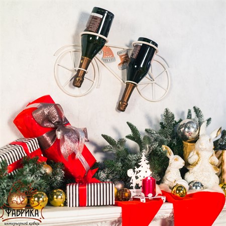 Подставка для бутылок настенная