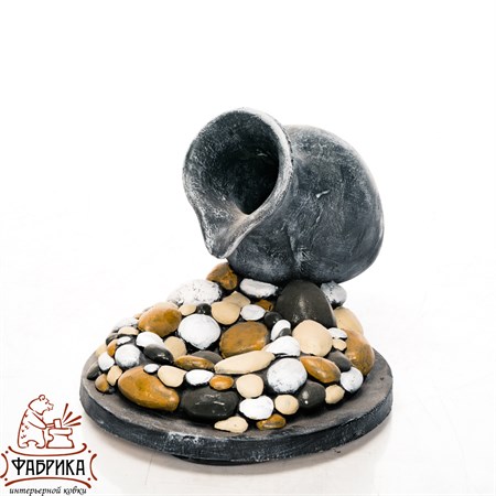 Фонтан садовый с кувшином U09206 полистоун, высота 50 см - фото 31376