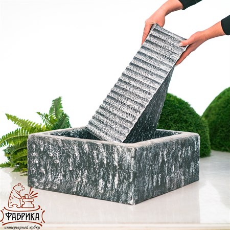 Фонтан для сада из стеклопластика U09209 высота 62 см - фото 31392