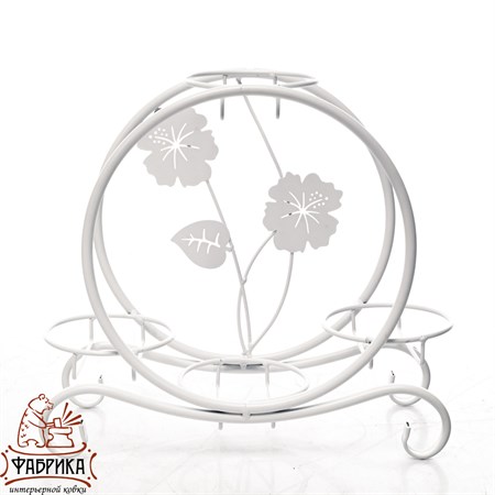 Подставка для цветов кованая