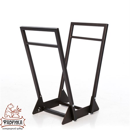 Дровница разборная для камина 103-220R-Br металл - фото 31649