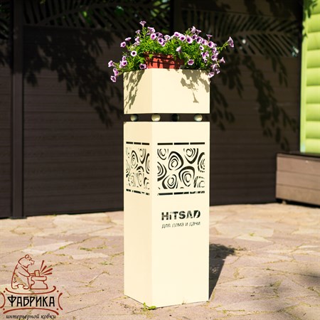 металлический вазон 690-002