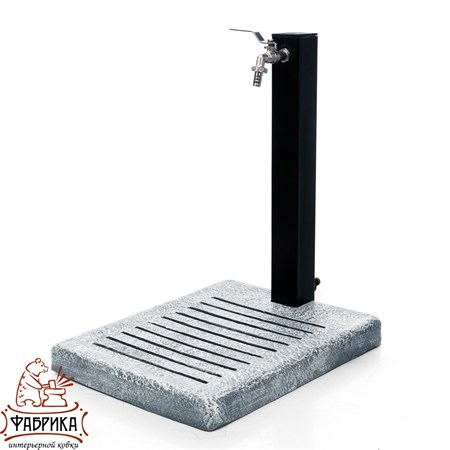 садовая колонка из металла и стеклопластика