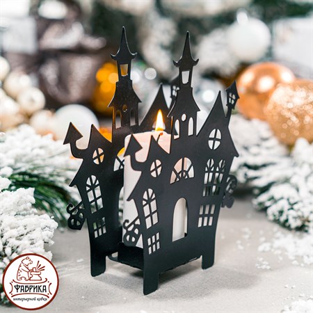 подсвечник металлический