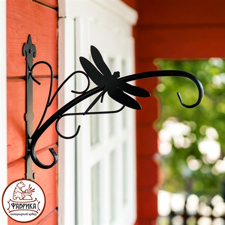 Кронштейн для подвесных кашпо Стрекоза 201-030B - фото 36269