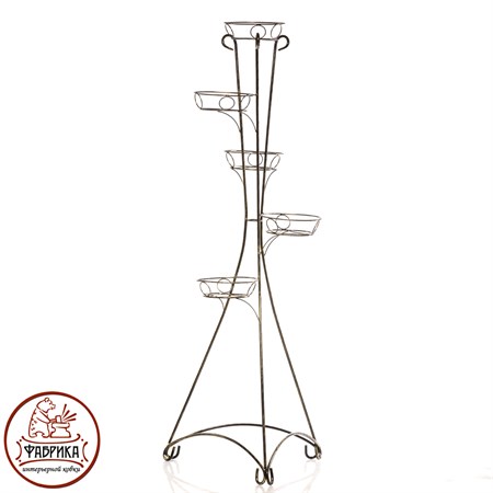 Кованые стойки для цветов 19-105