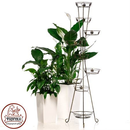 Стойка для цветов кованая