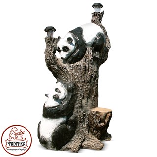 Дерево с пандами  F07272