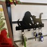 ключница с лазерной резкой по металлу