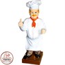 Садовая фигура из полистоуна Повар F03082